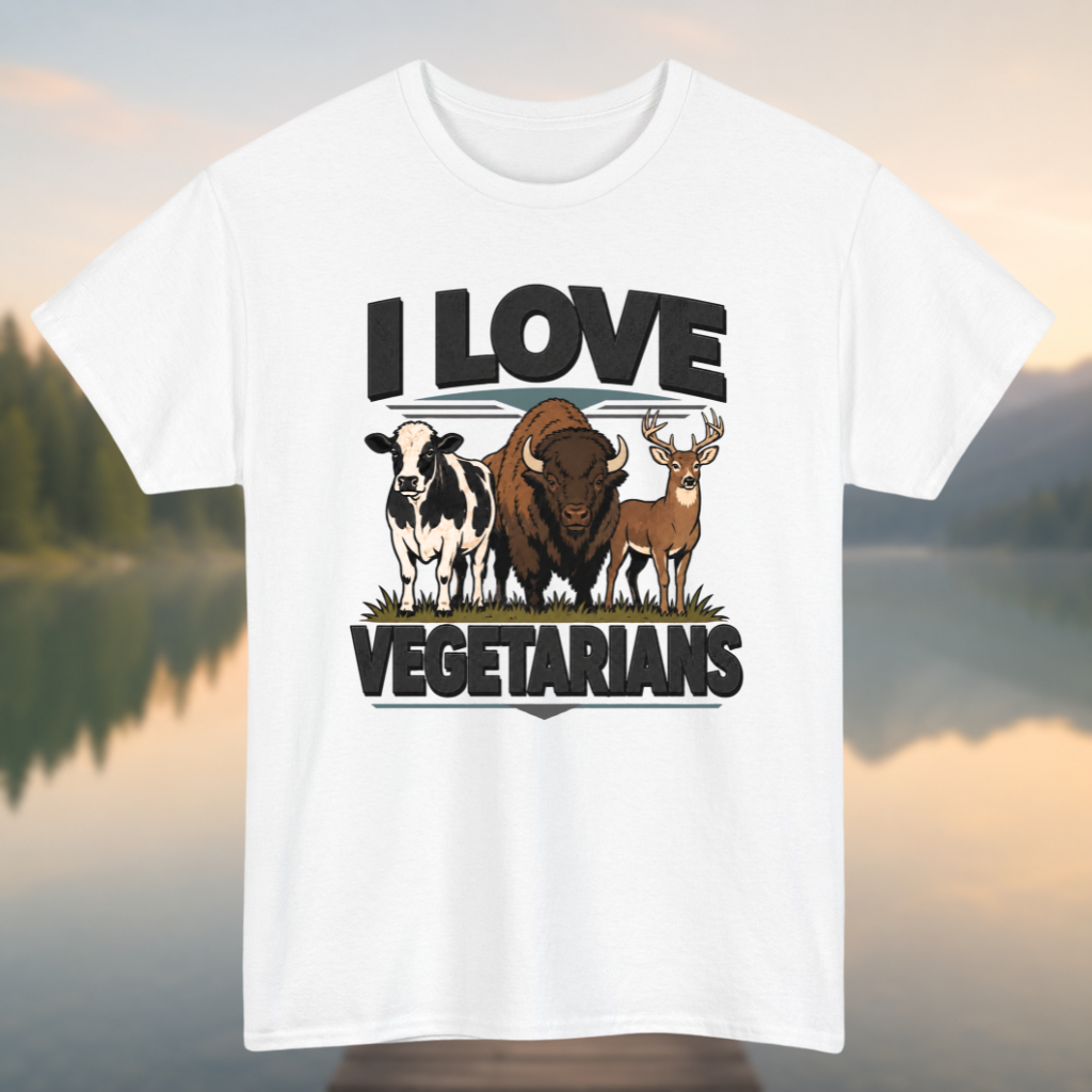 I Love Vegetarians T-Shirt