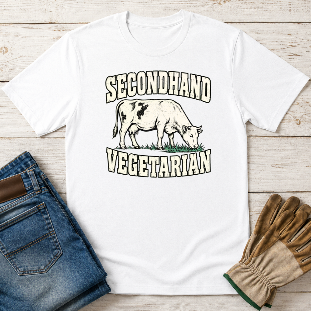 Secondhand Vegetarian T-Shirt