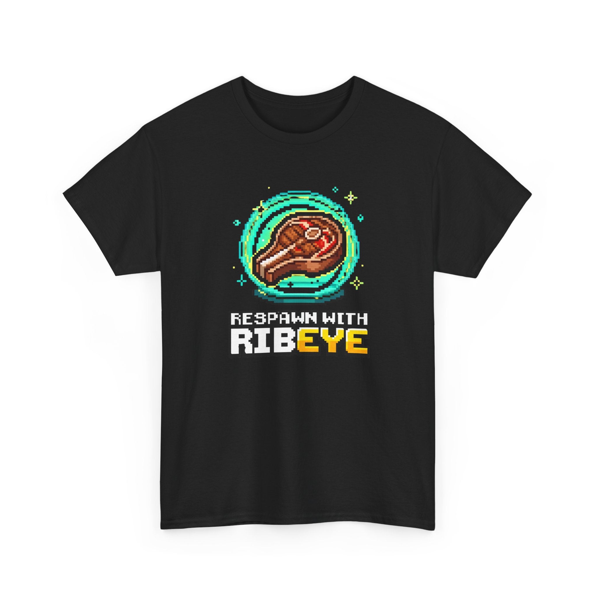 Gamer Respawn with Ribeye T-Shirt