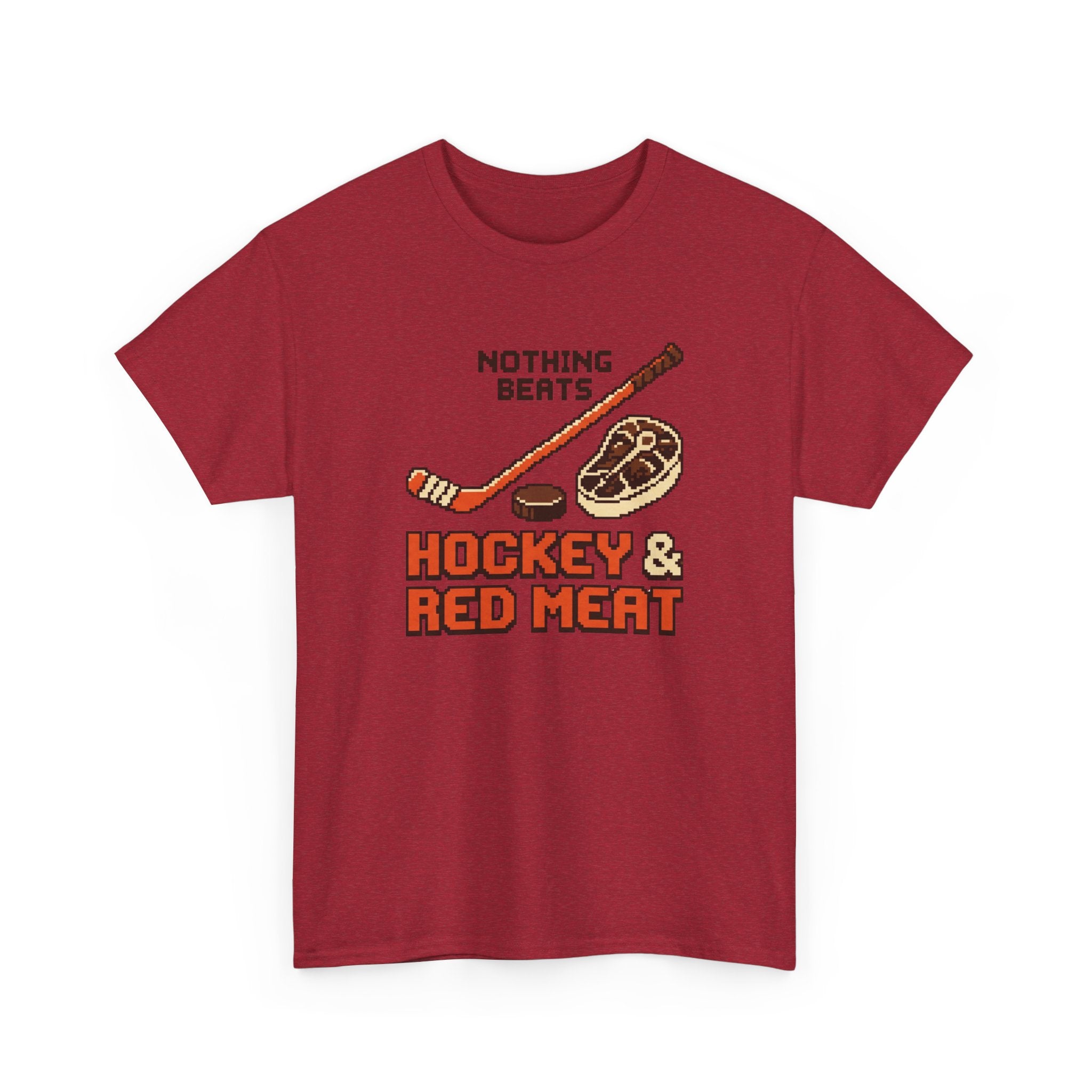 Nothing Beats Hockey & Red Meat T-Shirt