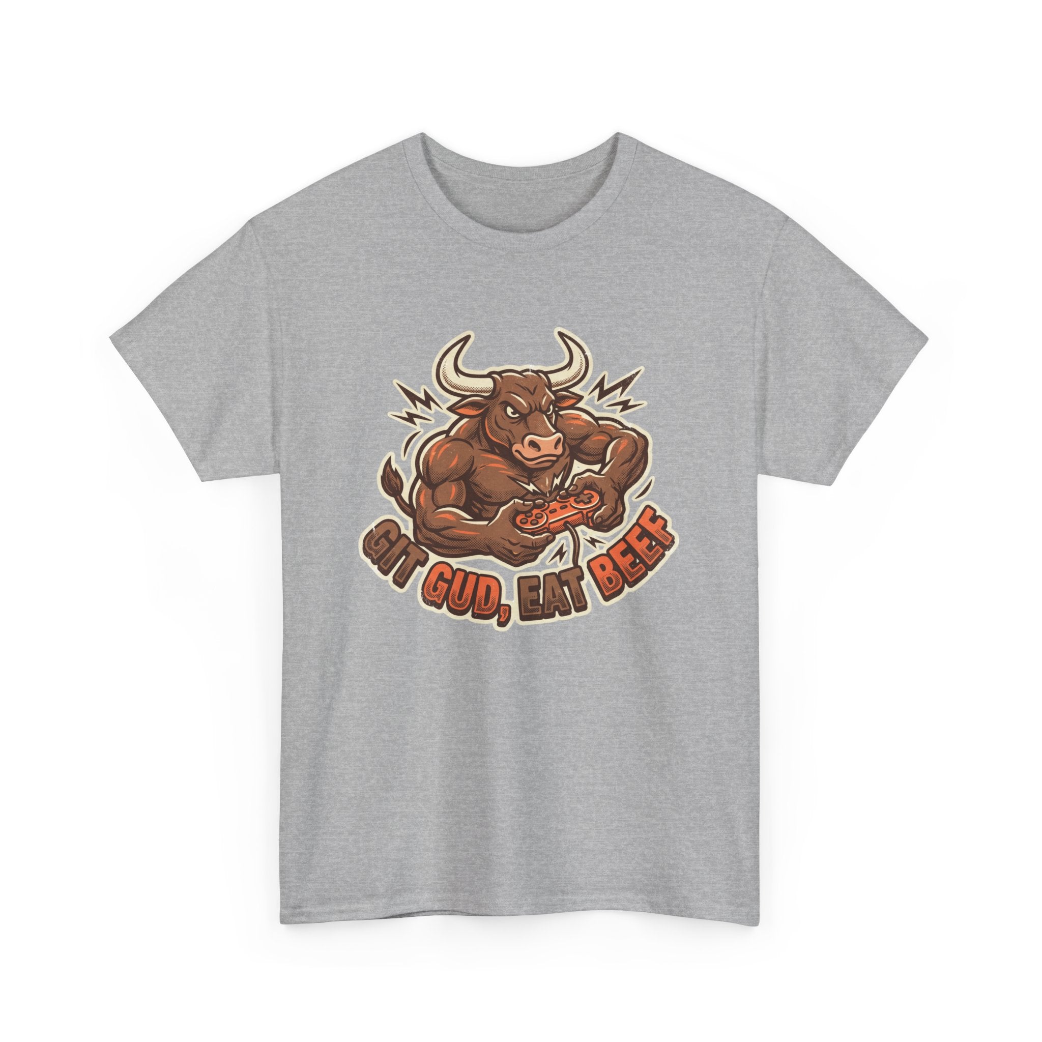 Git Gud Eat Beef Gamer T-Shirt