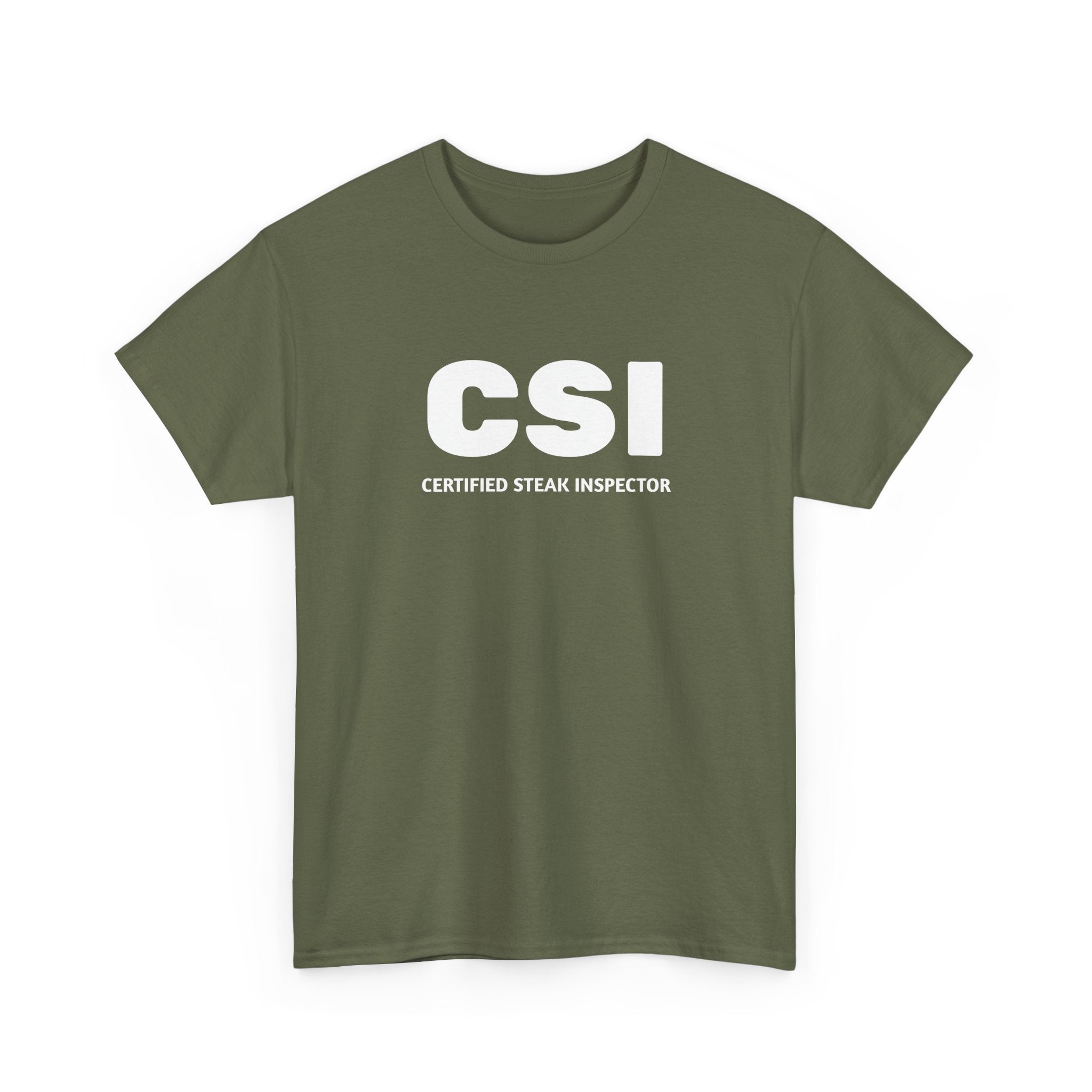 CSI: Certified Steak Inspector T-Shirt