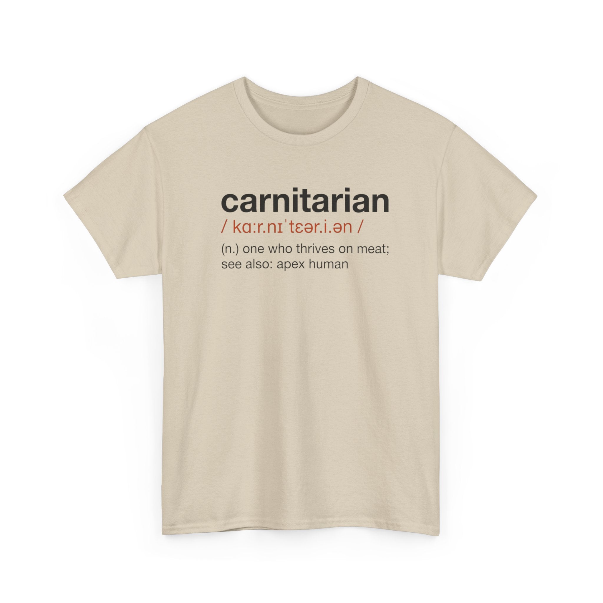 Carnitarian definition T-Shirt