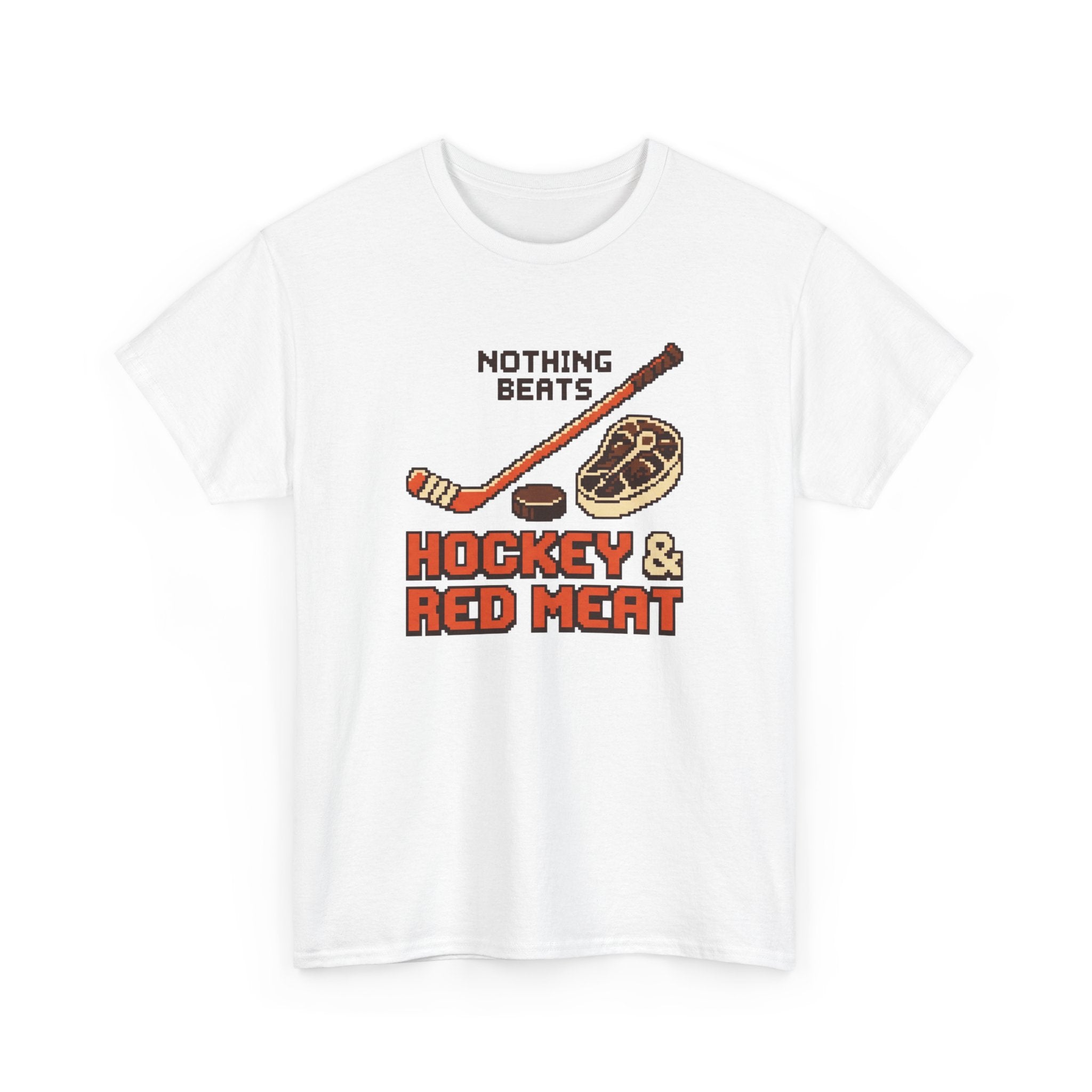 Nothing Beats Hockey & Red Meat T-Shirt