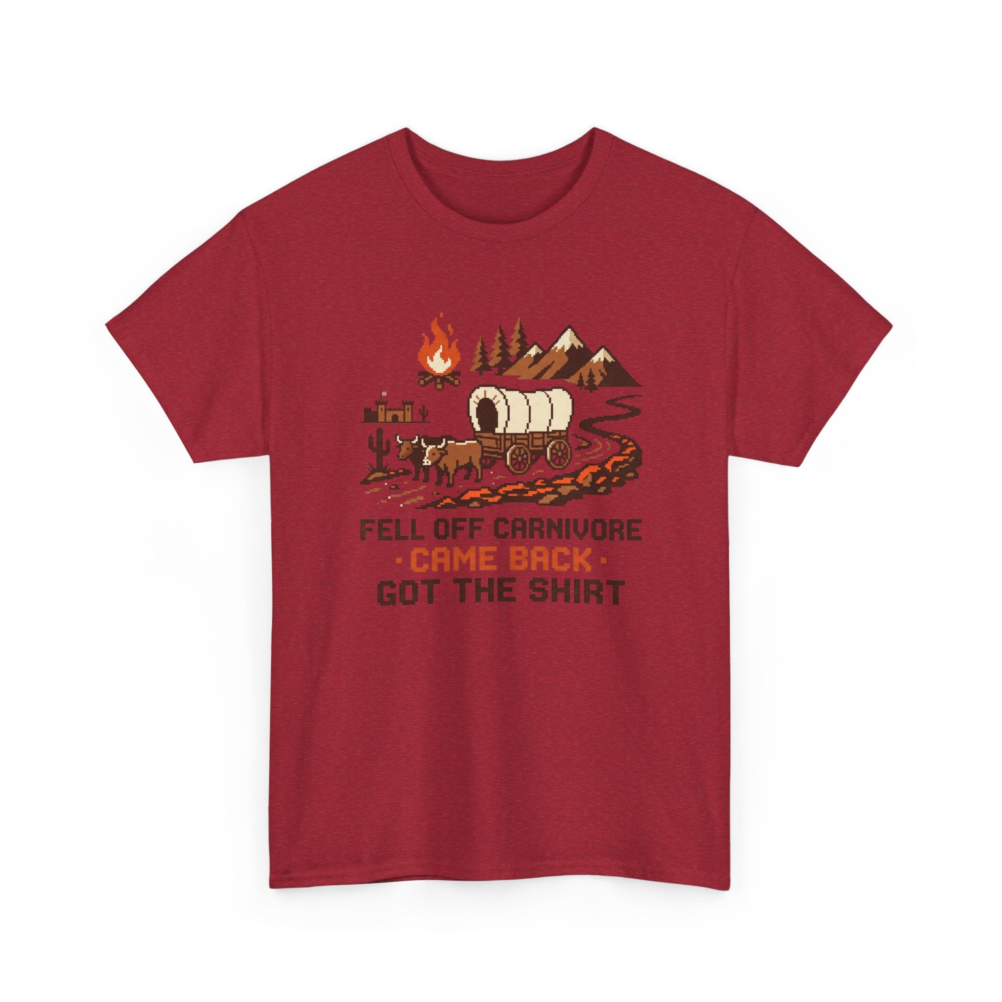 Fell Off Carnivore Came Back Oregon Trail T-Shirt