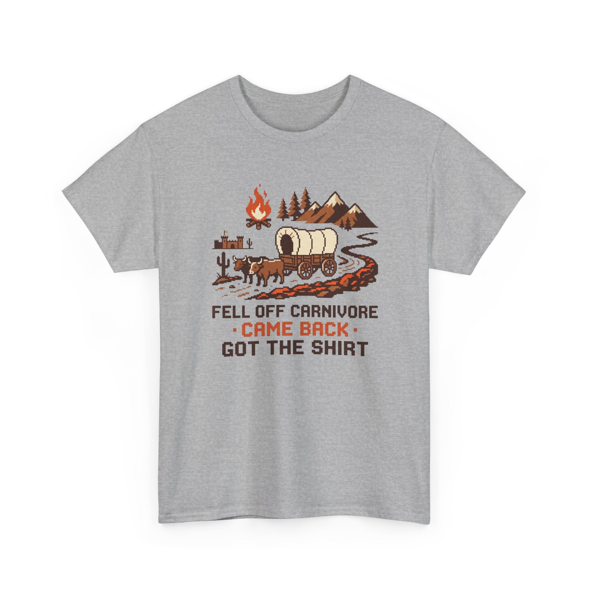 Fell Off Carnivore Came Back Oregon Trail T-Shirt