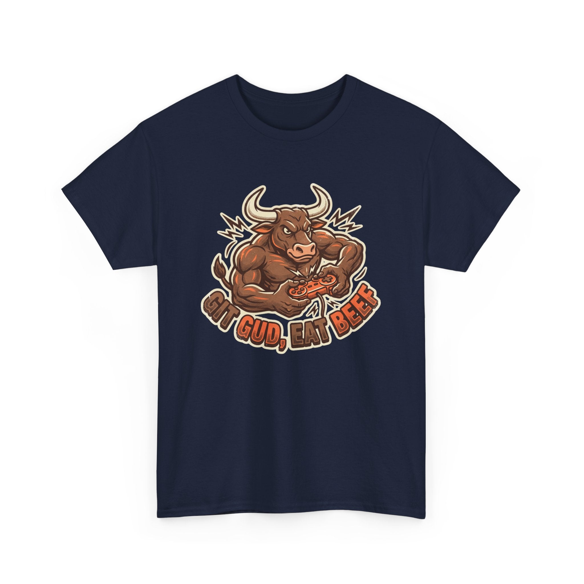 Git Gud Eat Beef Gamer T-Shirt