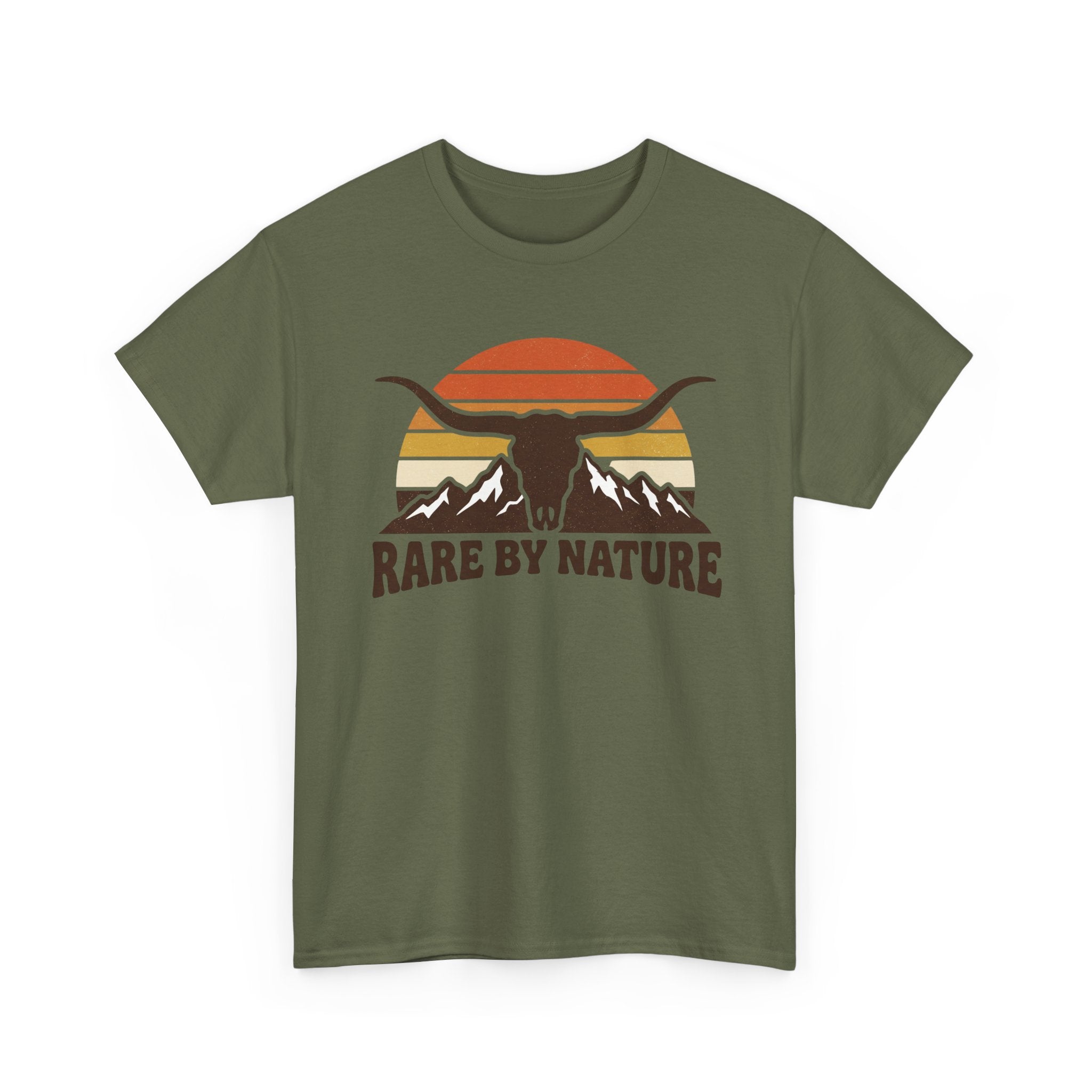 Rare by Nature Retro Sunset T-Shirt