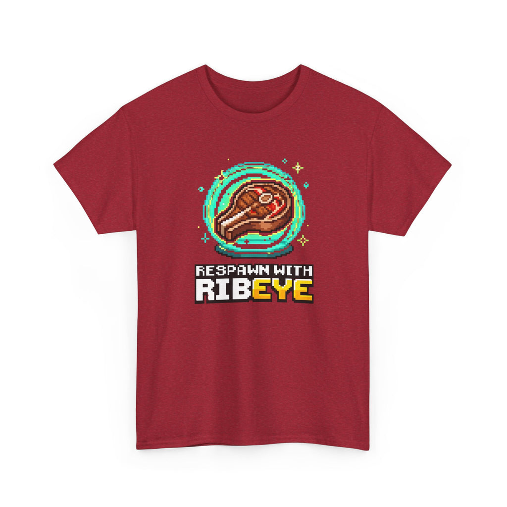 Gamer Respawn with Ribeye T-Shirt