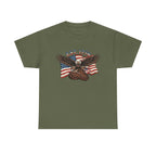 Bald Eagle & Porterhouse Patriotic T-Shirt