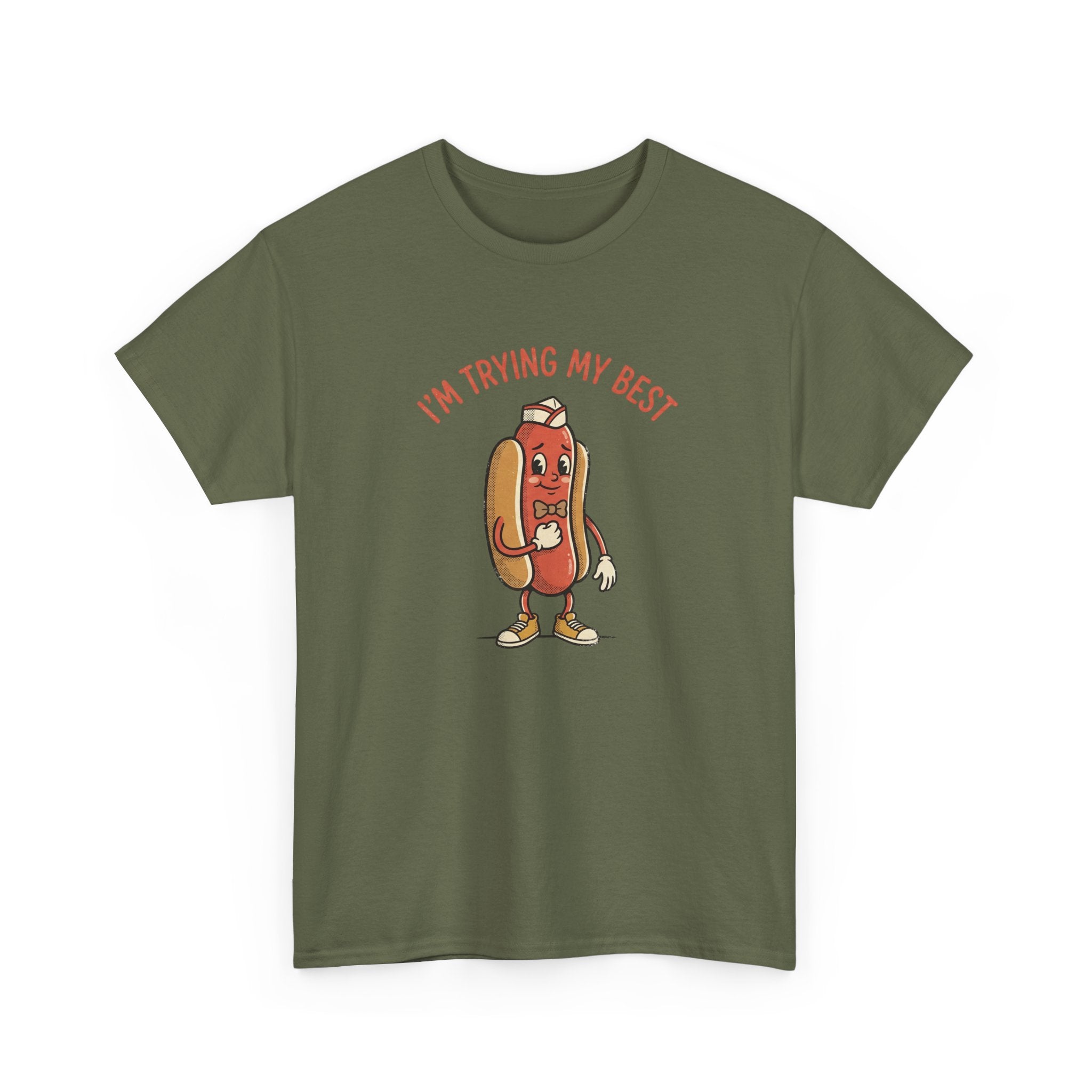 I'm Trying My Best Hotdog T-Shirt