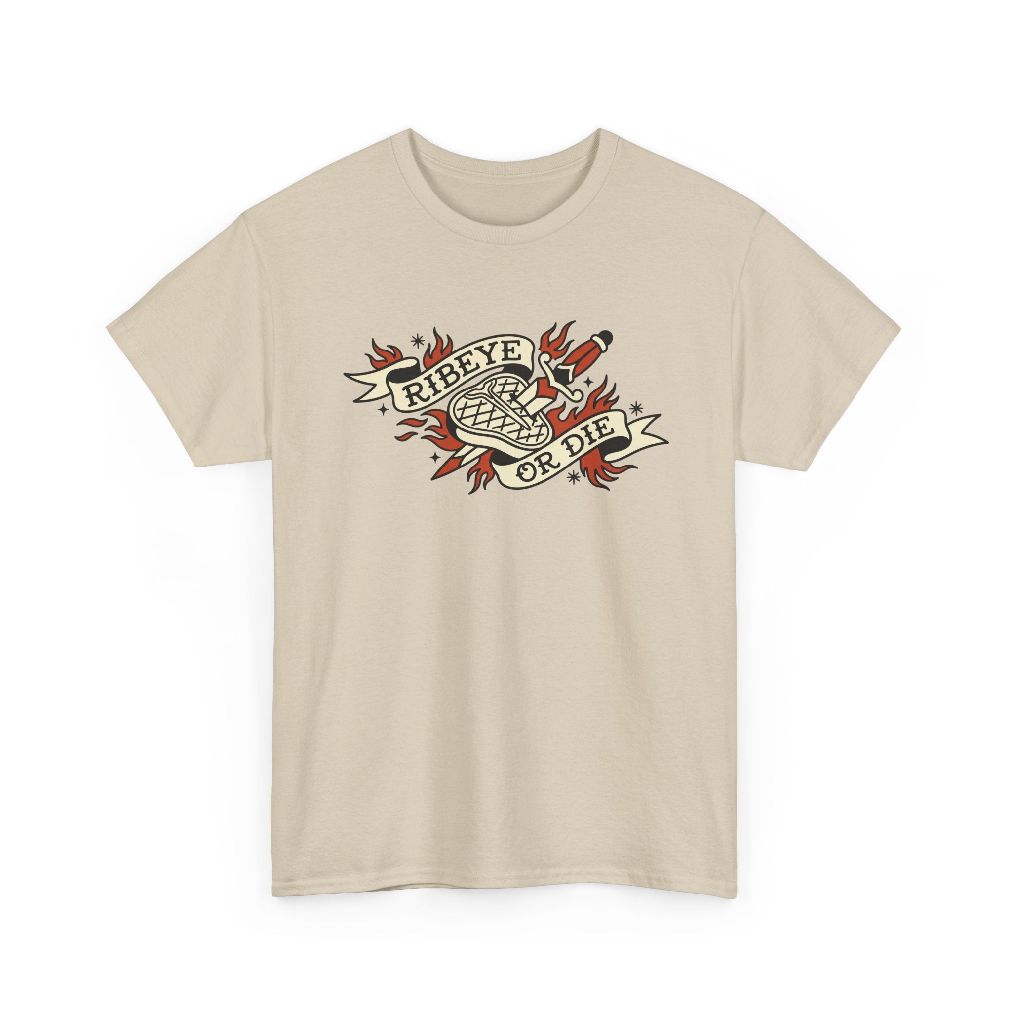 Ribeye or Die Tattoo T-Shirt