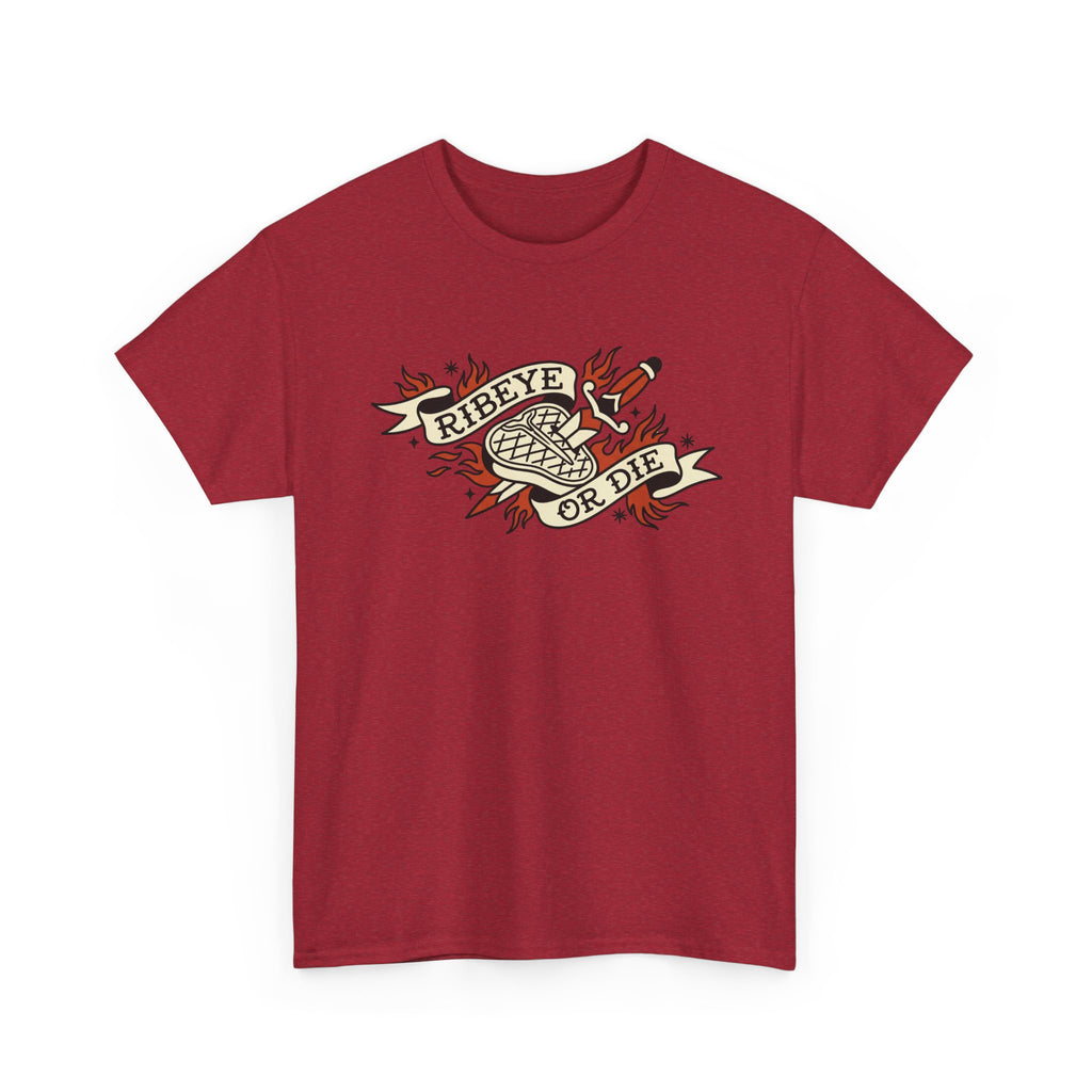 Ribeye or Die Tattoo T-Shirt