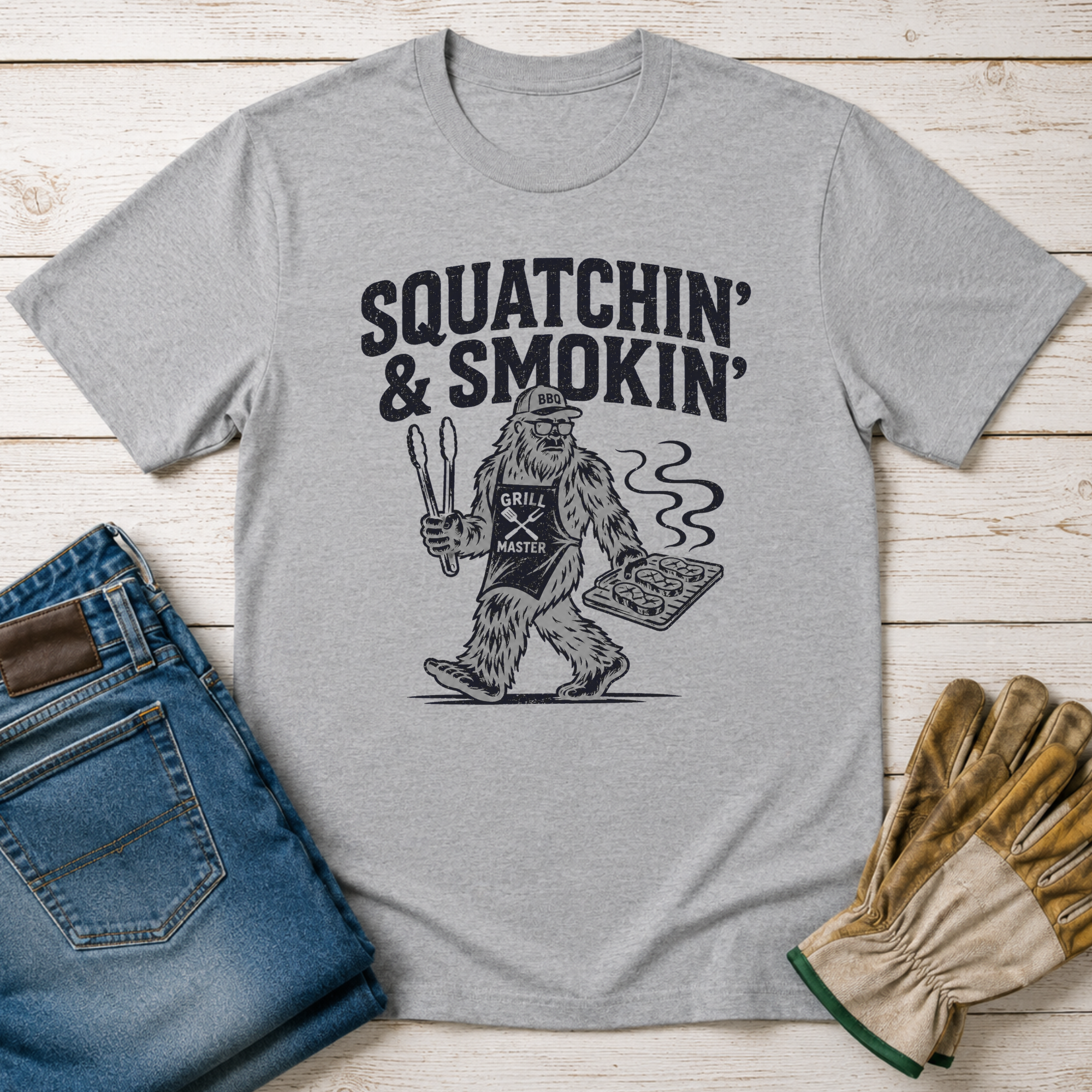 Squatchin & Smokin T-Shirt