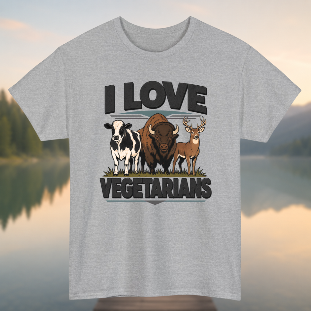I Love Vegetarians T-Shirt