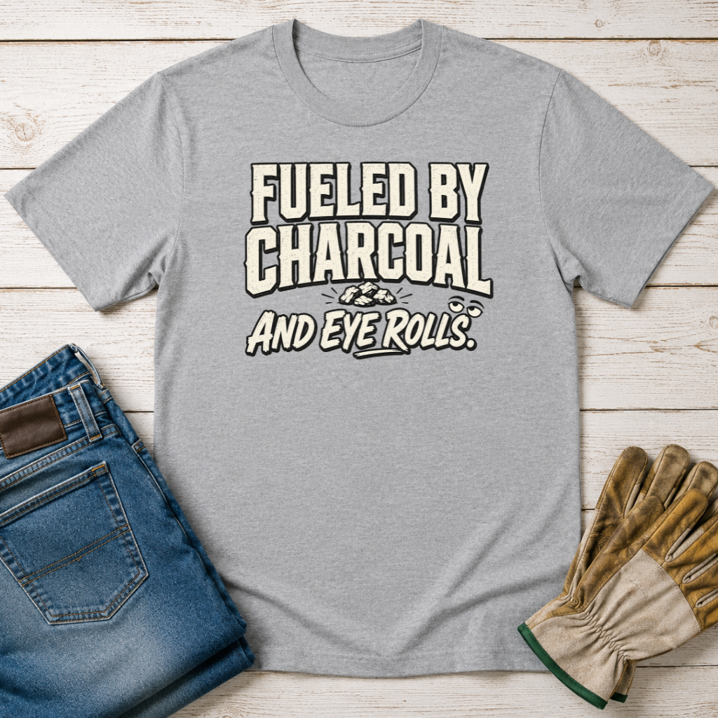 Charcoal & Eye Rolls T-Shirt