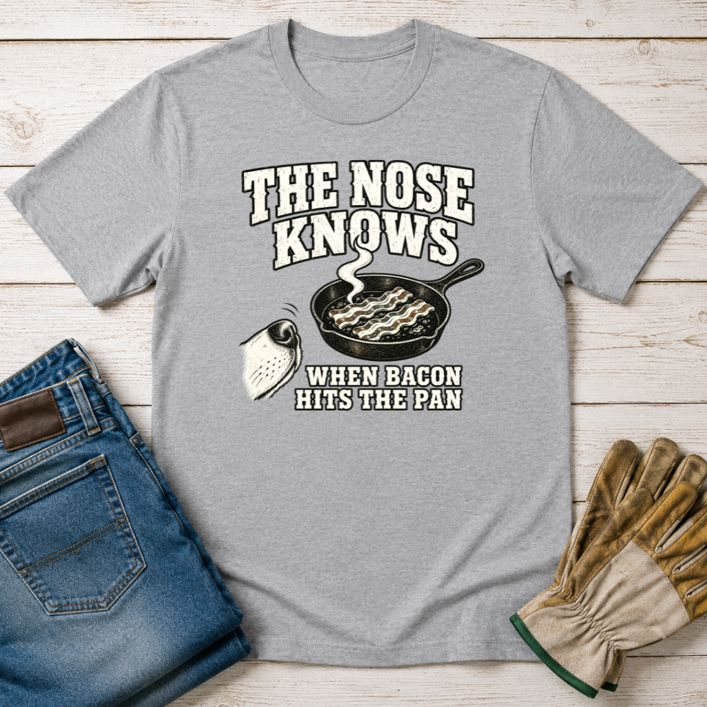 Nose Knows Bacon T-Shirt