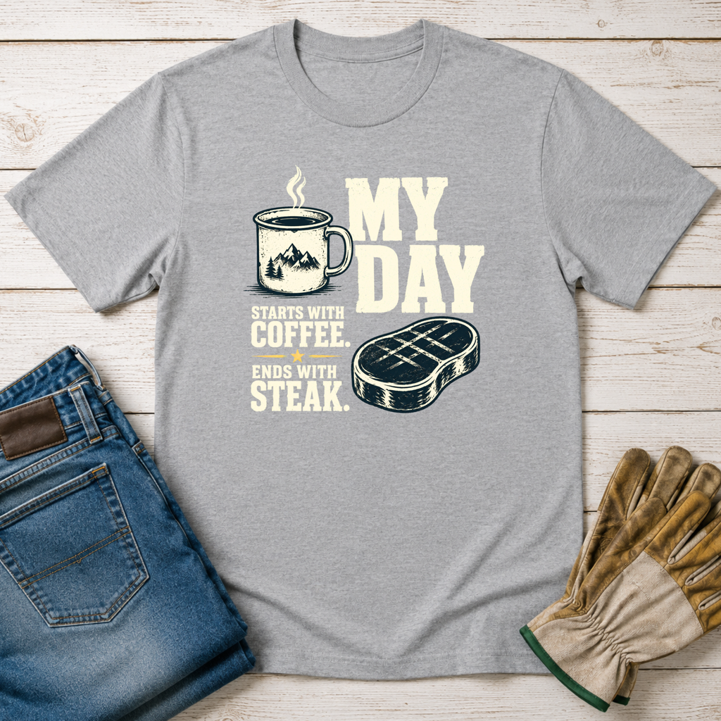 Day Start & End T-Shirt