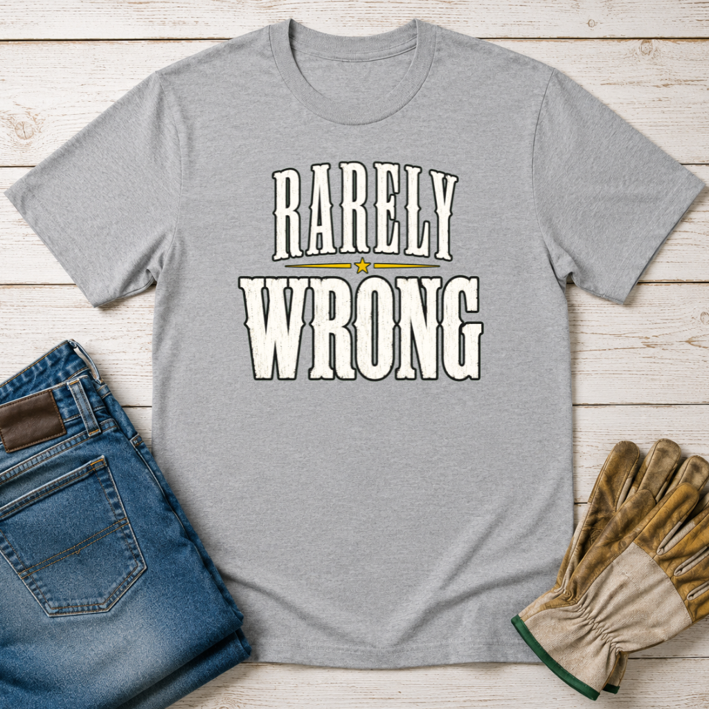 Rarely Wrong T-Shirt