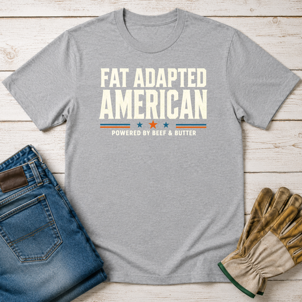 Fat Adapted American T-Shirt