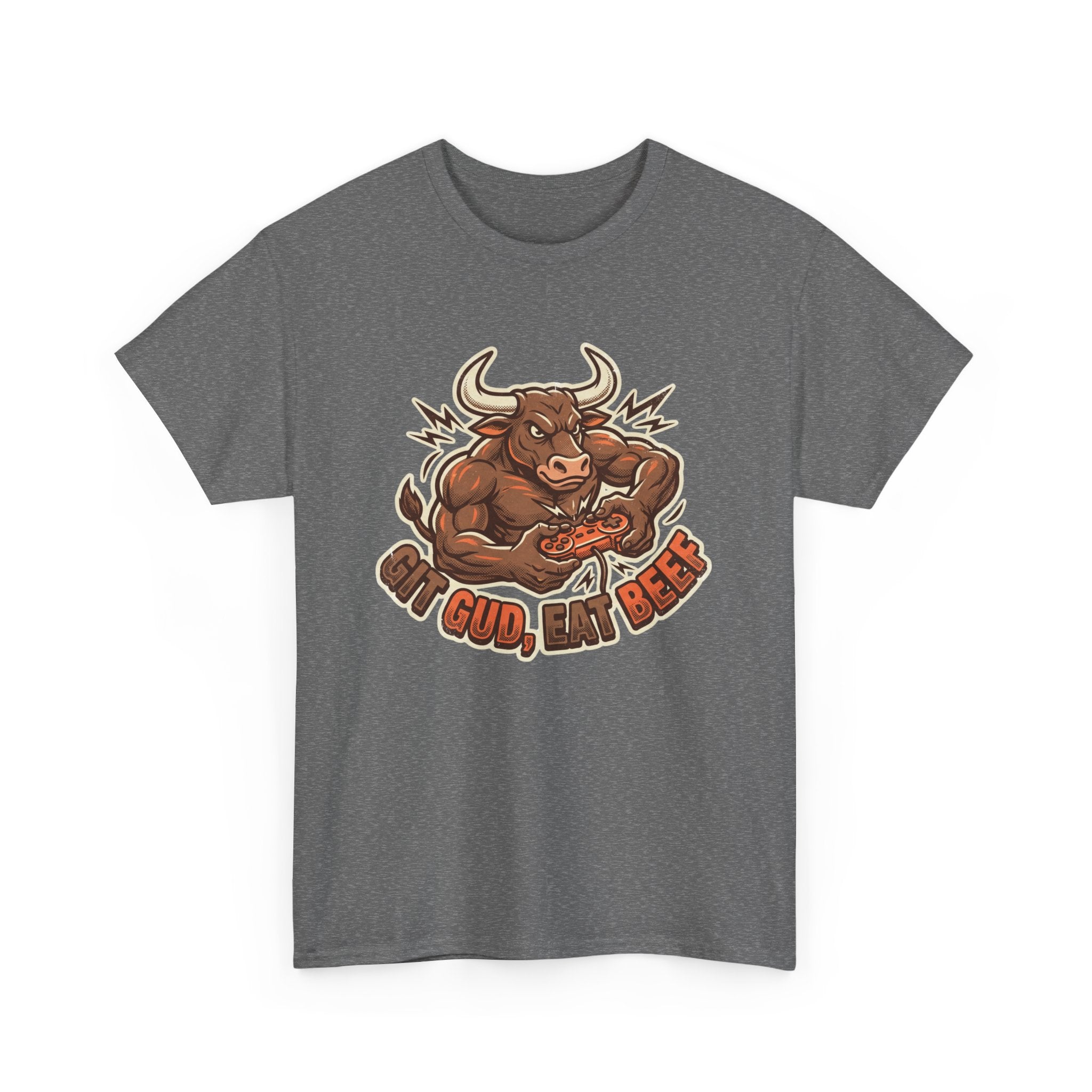 Git Gud Eat Beef Gamer T-Shirt