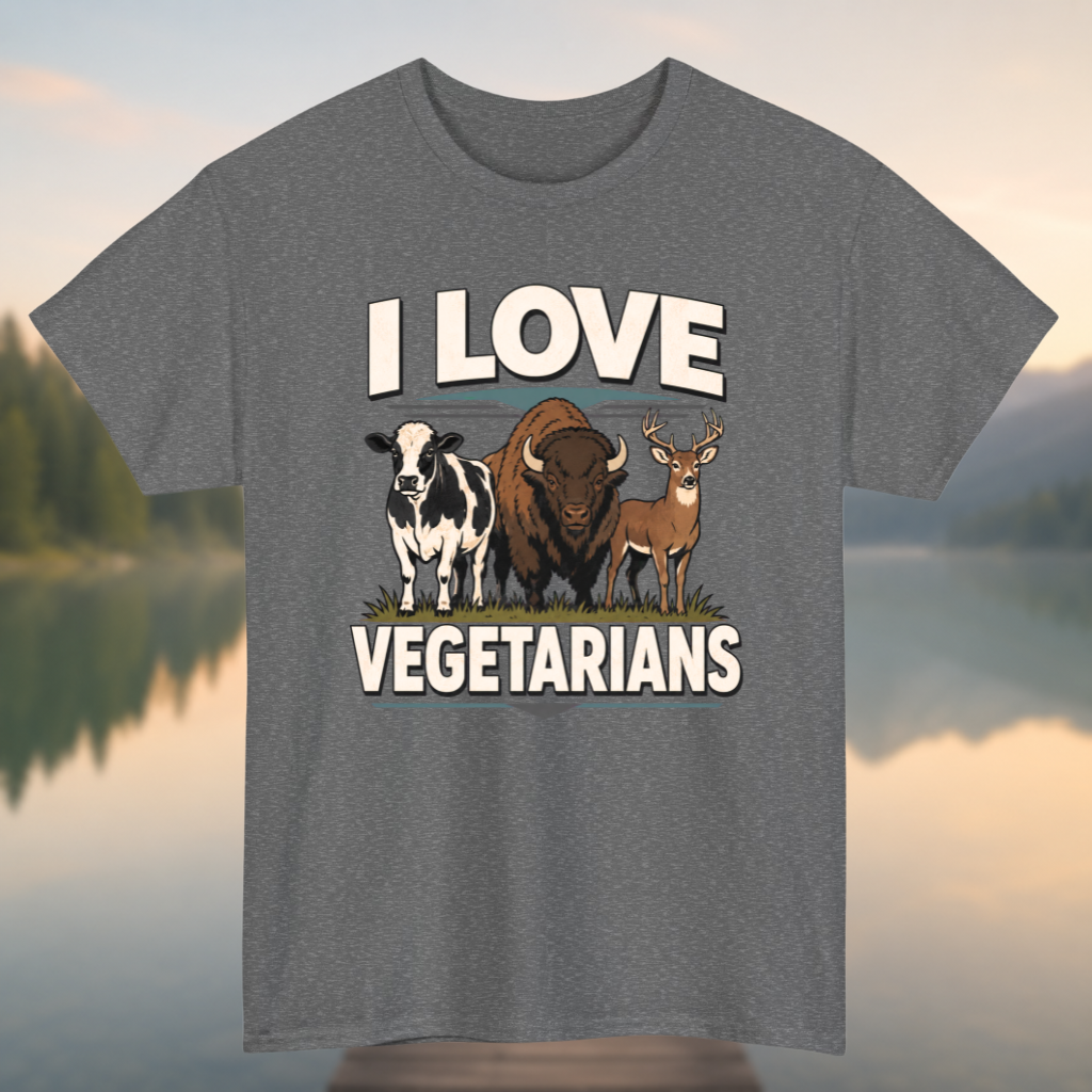I Love Vegetarians T-Shirt