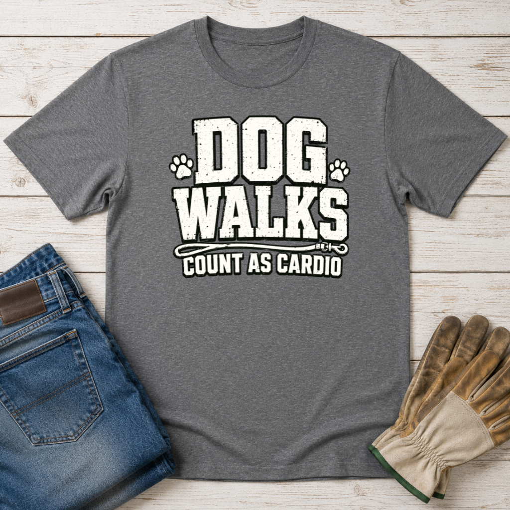 Dog Walks Cardio T-Shirt