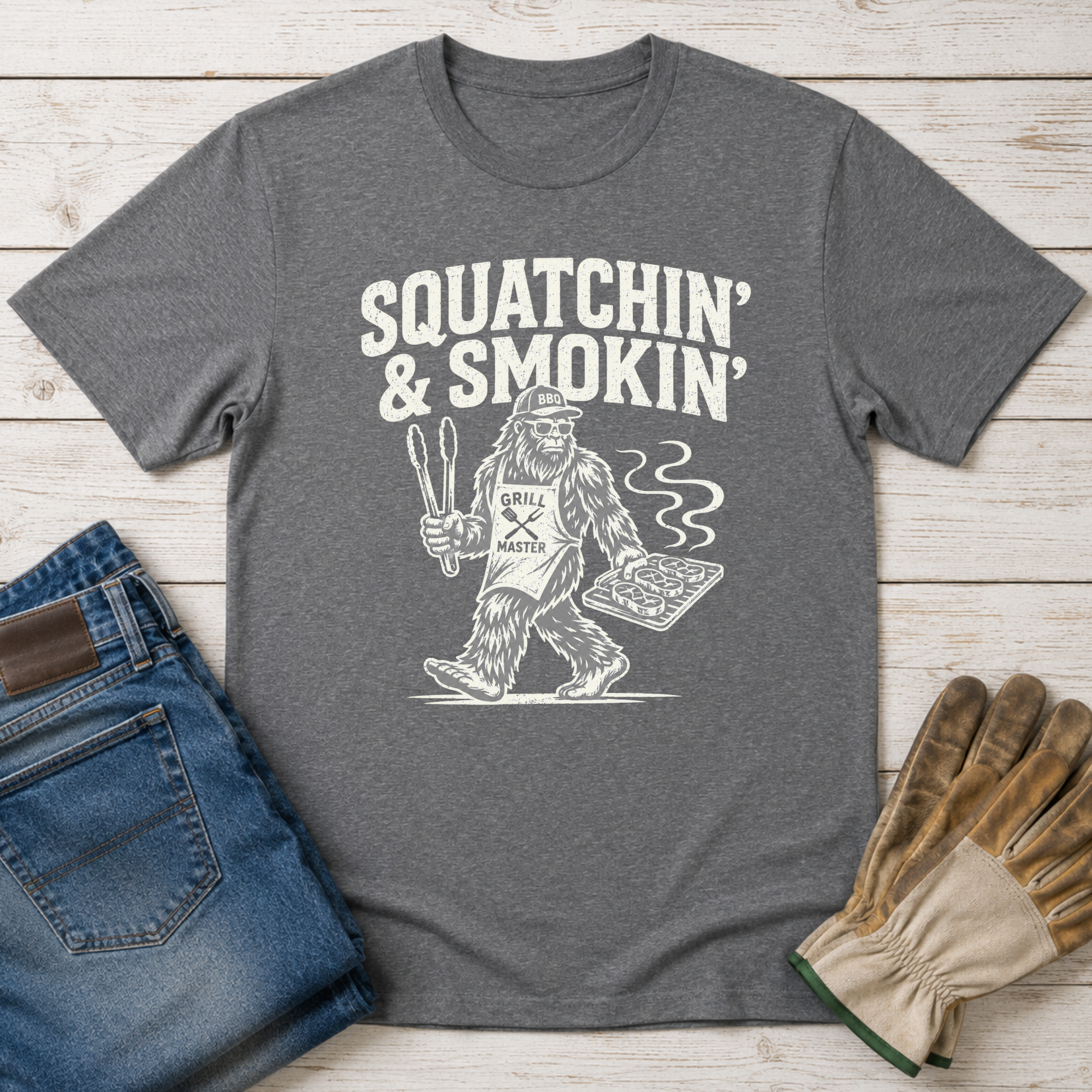 Squatchin & Smokin T-Shirt