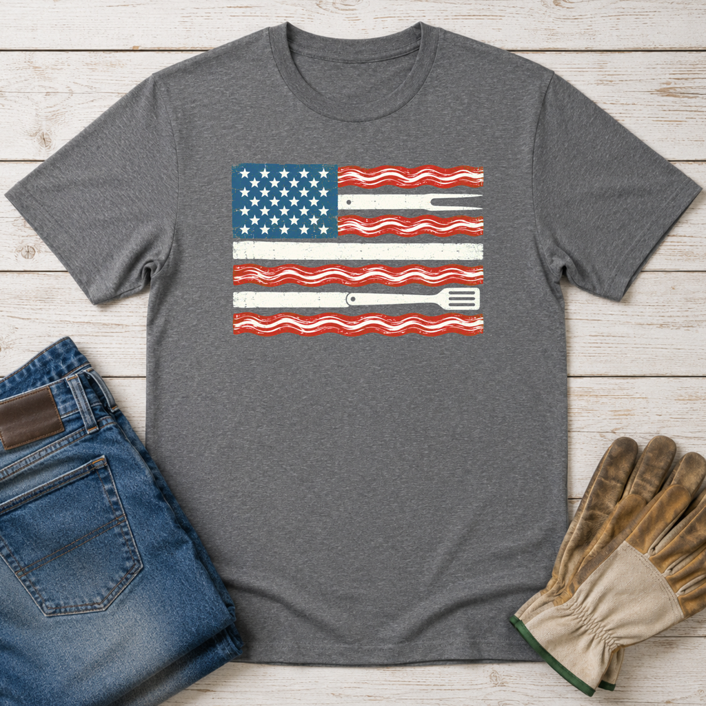 Bacon Flag T-Shirt