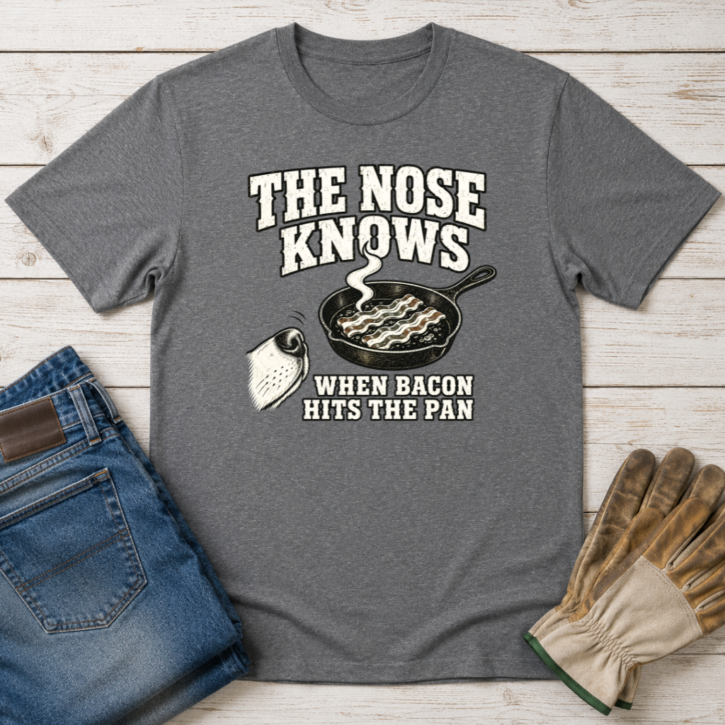 Nose Knows Bacon T-Shirt