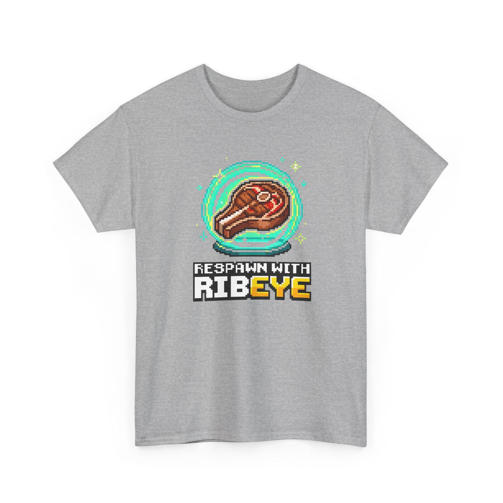 Gamer Respawn with Ribeye T-Shirt