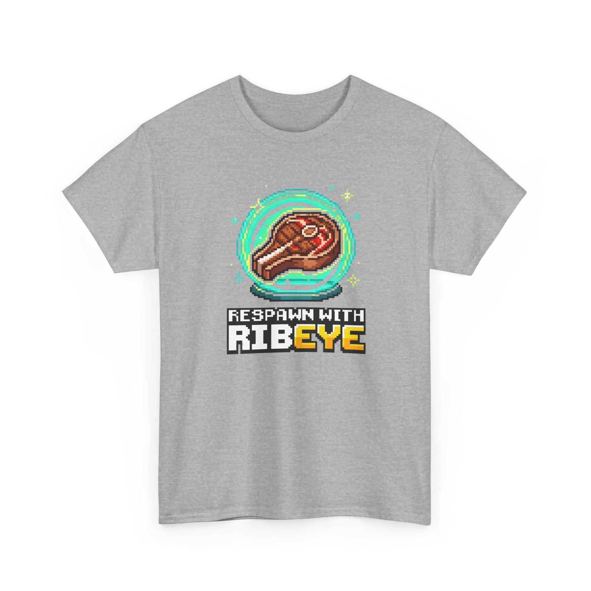 Gamer Respawn with Ribeye T-Shirt