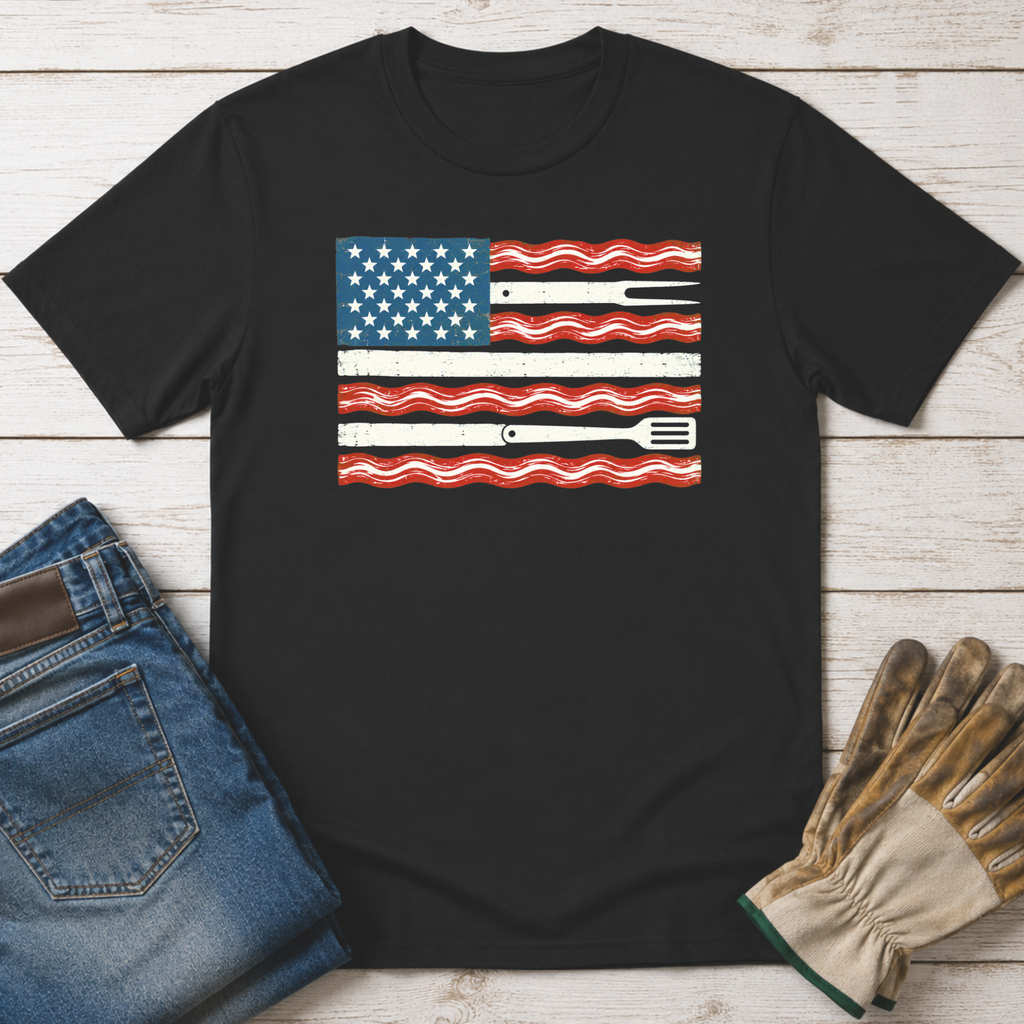 Bacon Flag T-Shirt