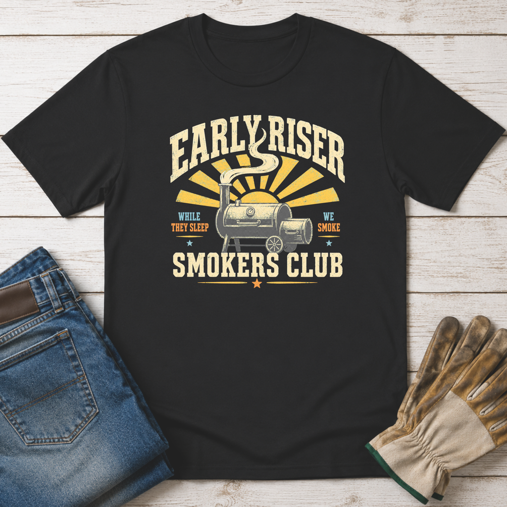 Early Riser Smokers T-Shirt