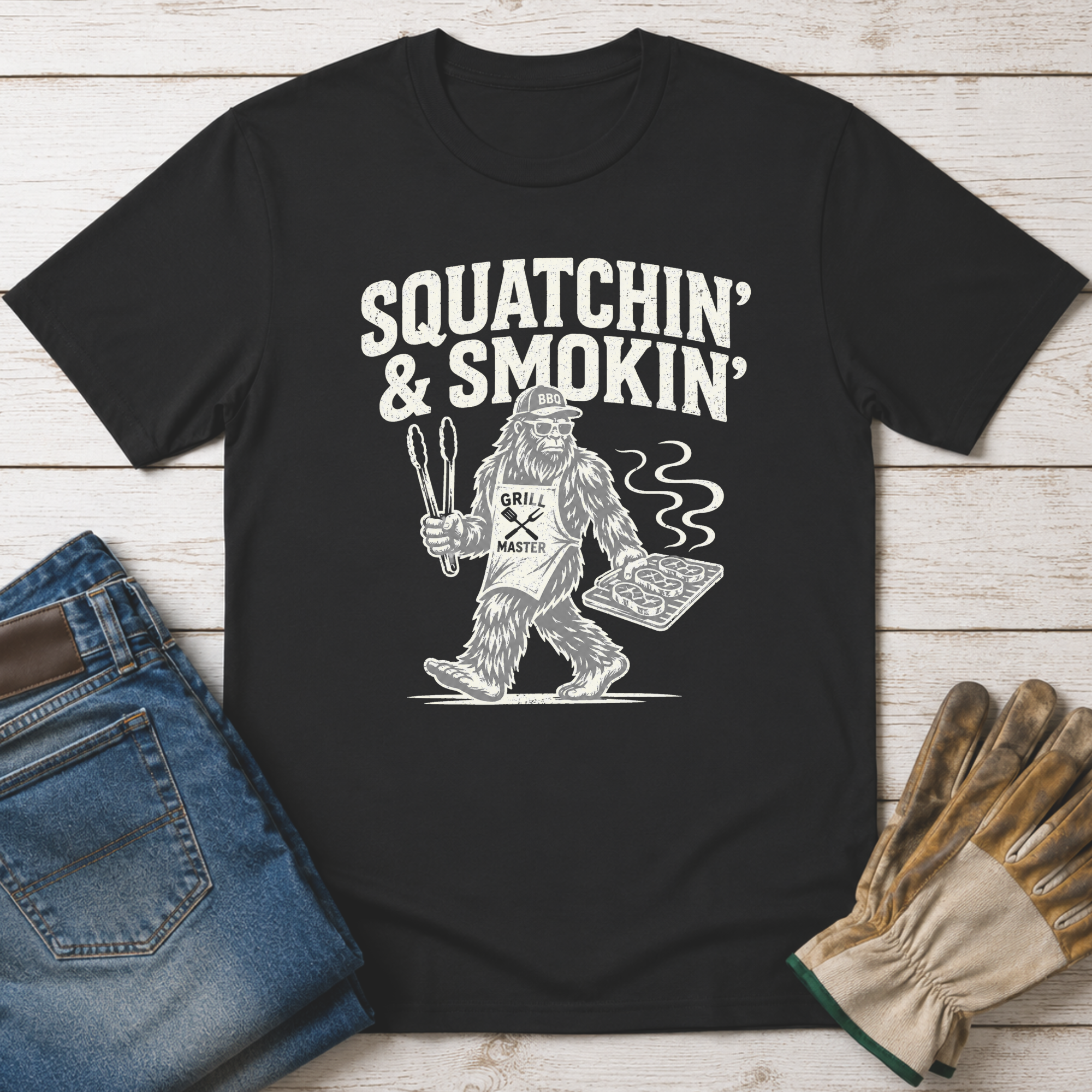 Squatchin & Smokin T-Shirt