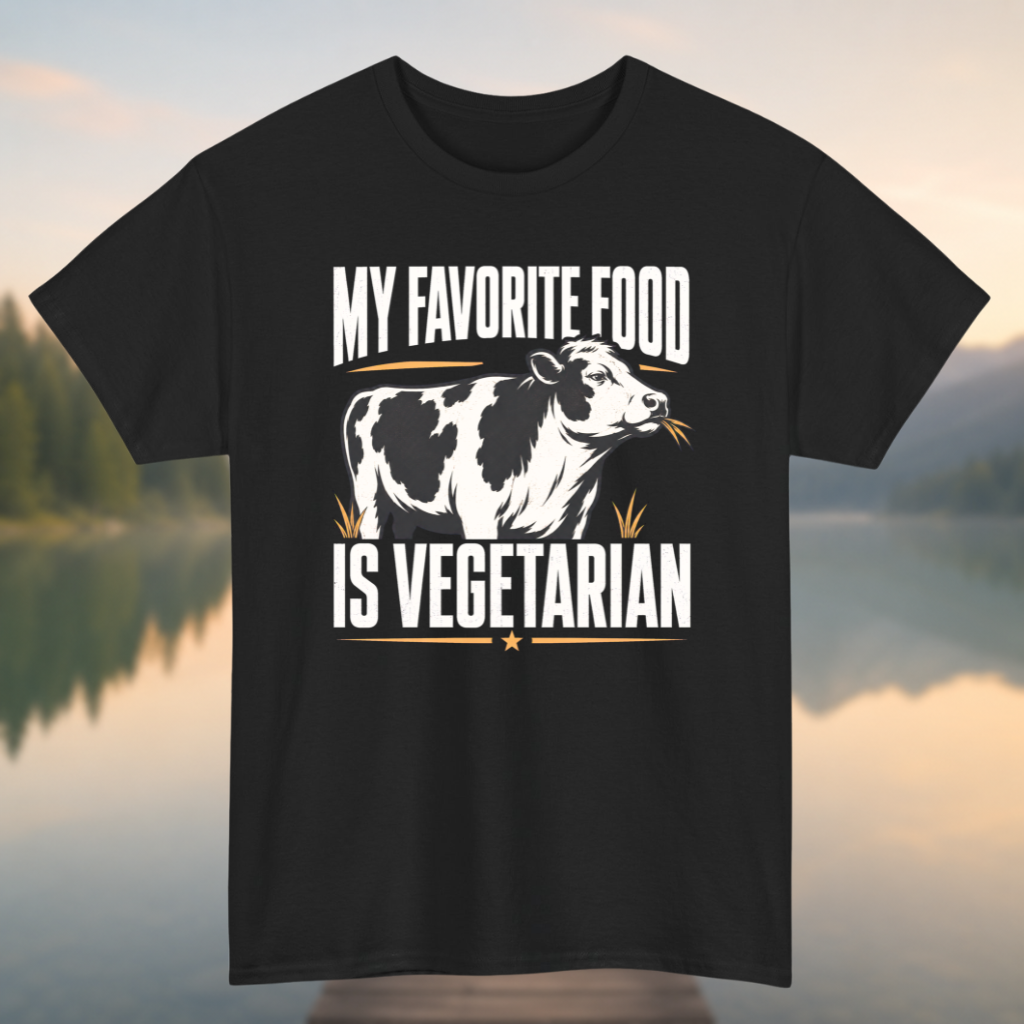 Fav Food Vegetarian T-Shirt