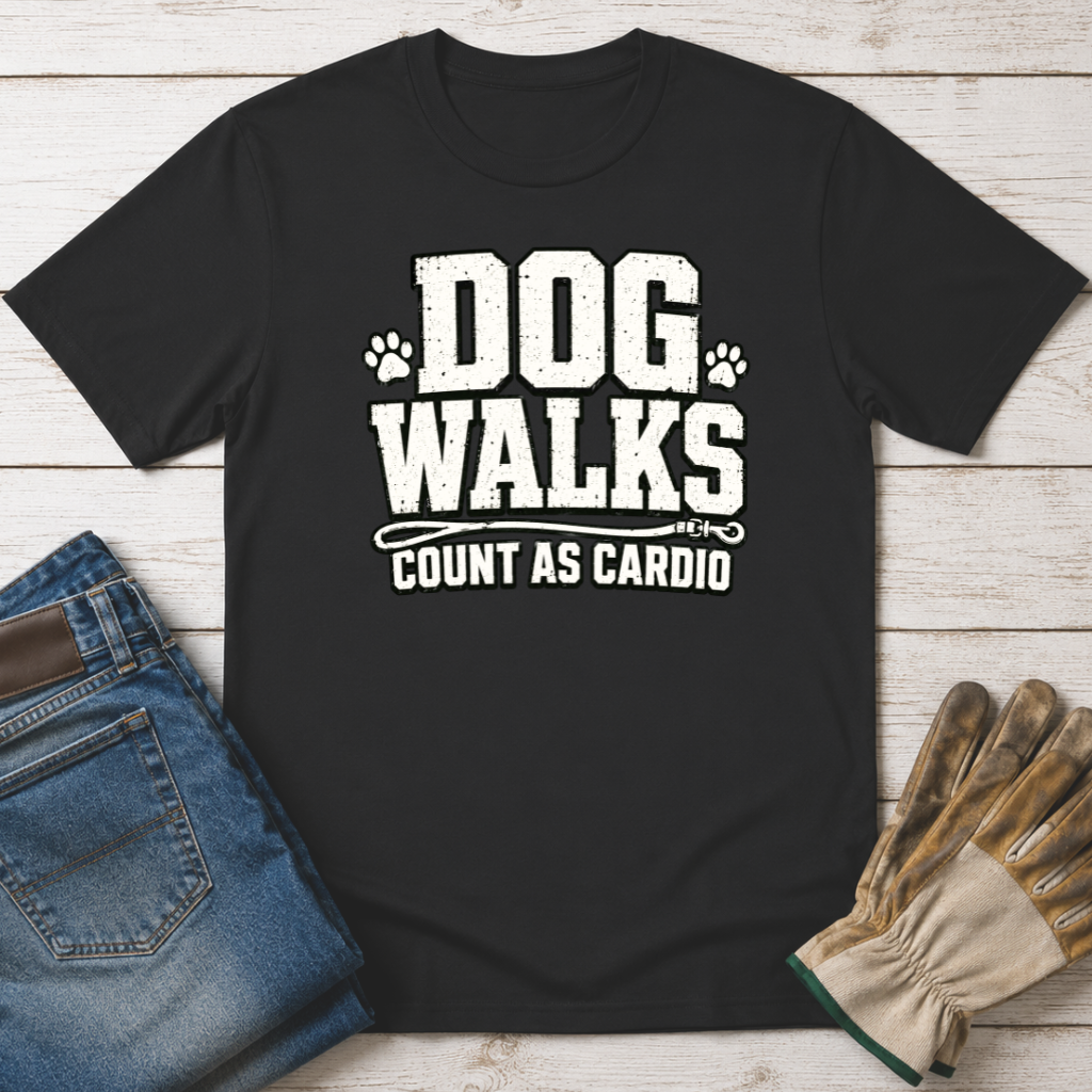 Dog Walks Cardio T-Shirt