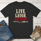 Live Laugh Steak T-Shirt