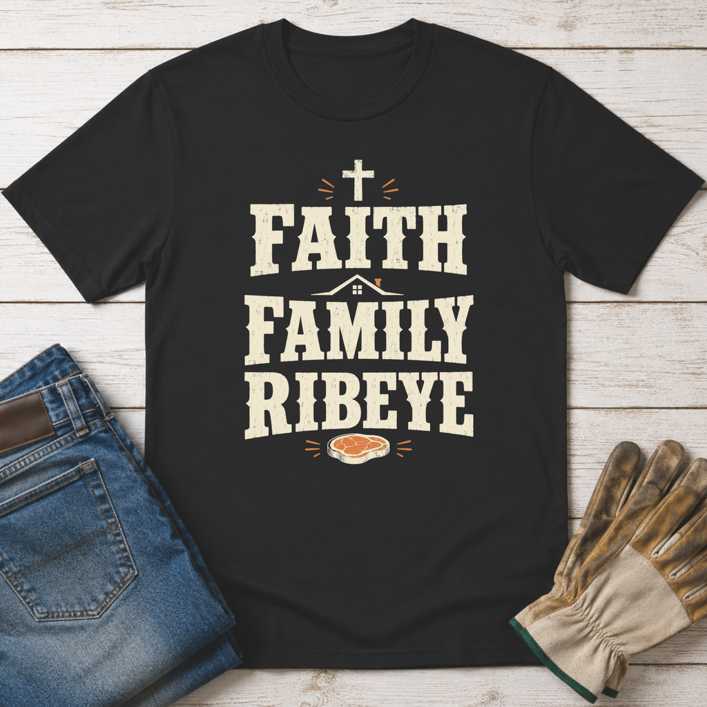 Faith Family Ribeye T-Shirt