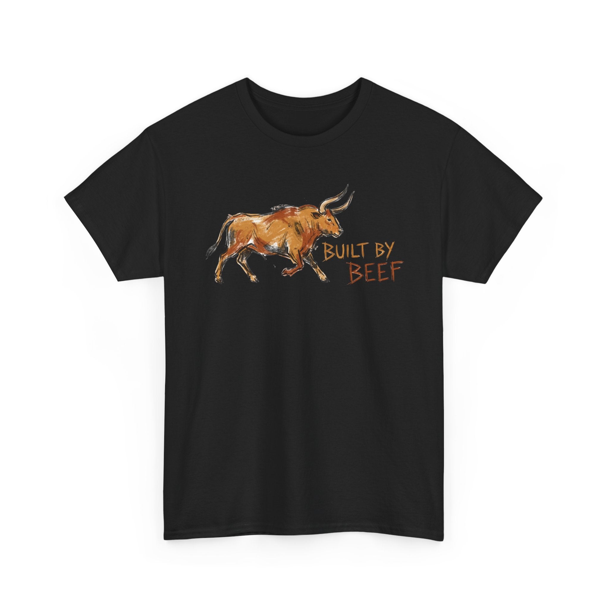 Built by Beef Cave Painting T-Shirt