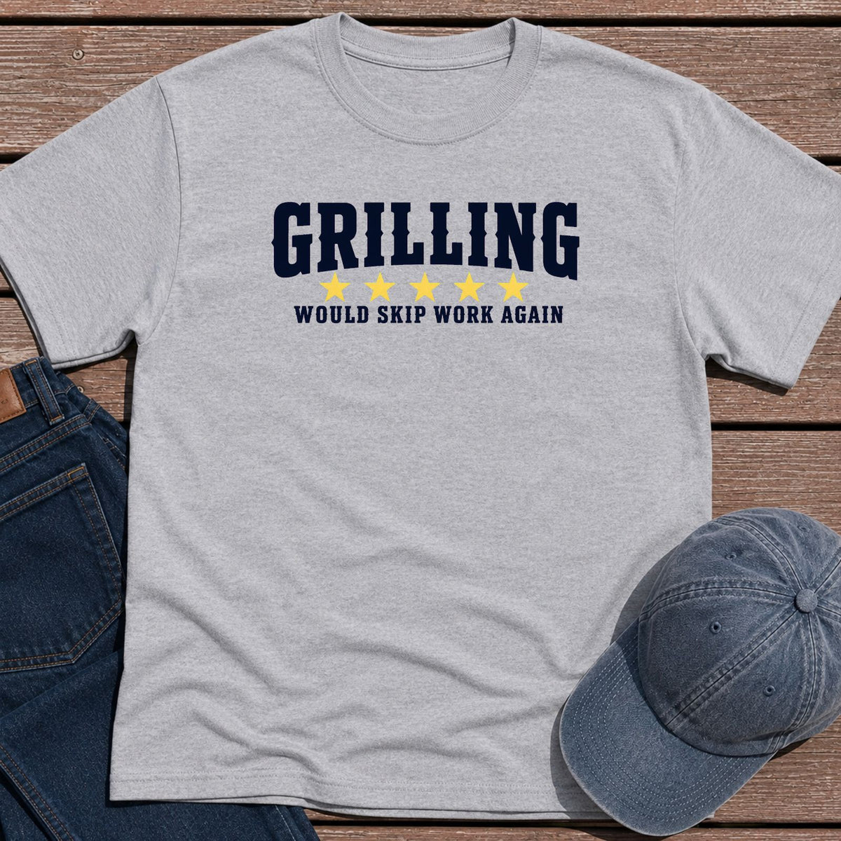 Grilling 5 Star T-Shirt
