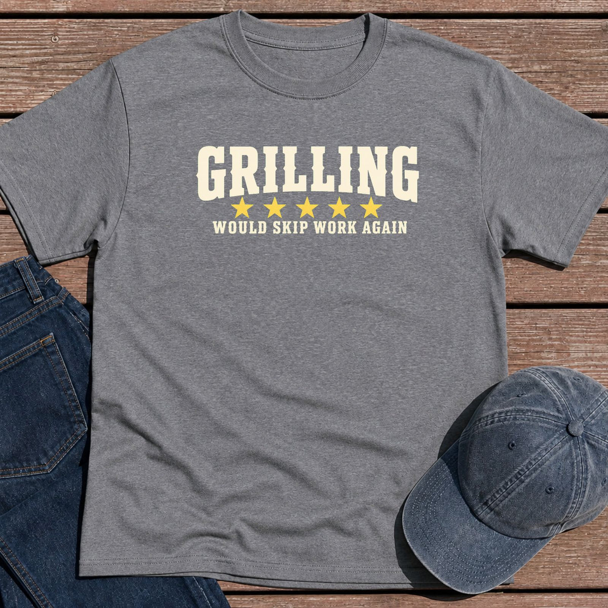 Grilling 5 Star T-Shirt
