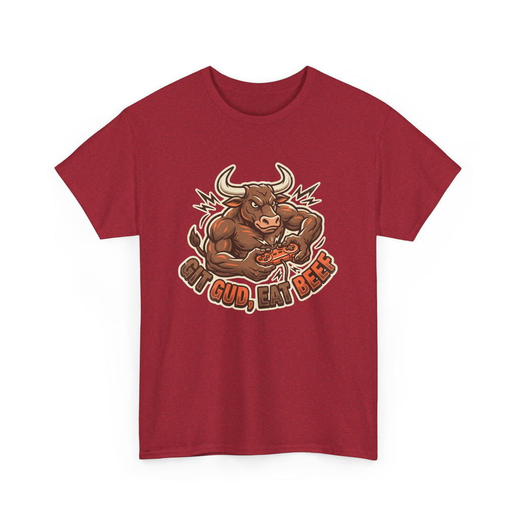 Git Gud Eat Beef Gamer T-Shirt
