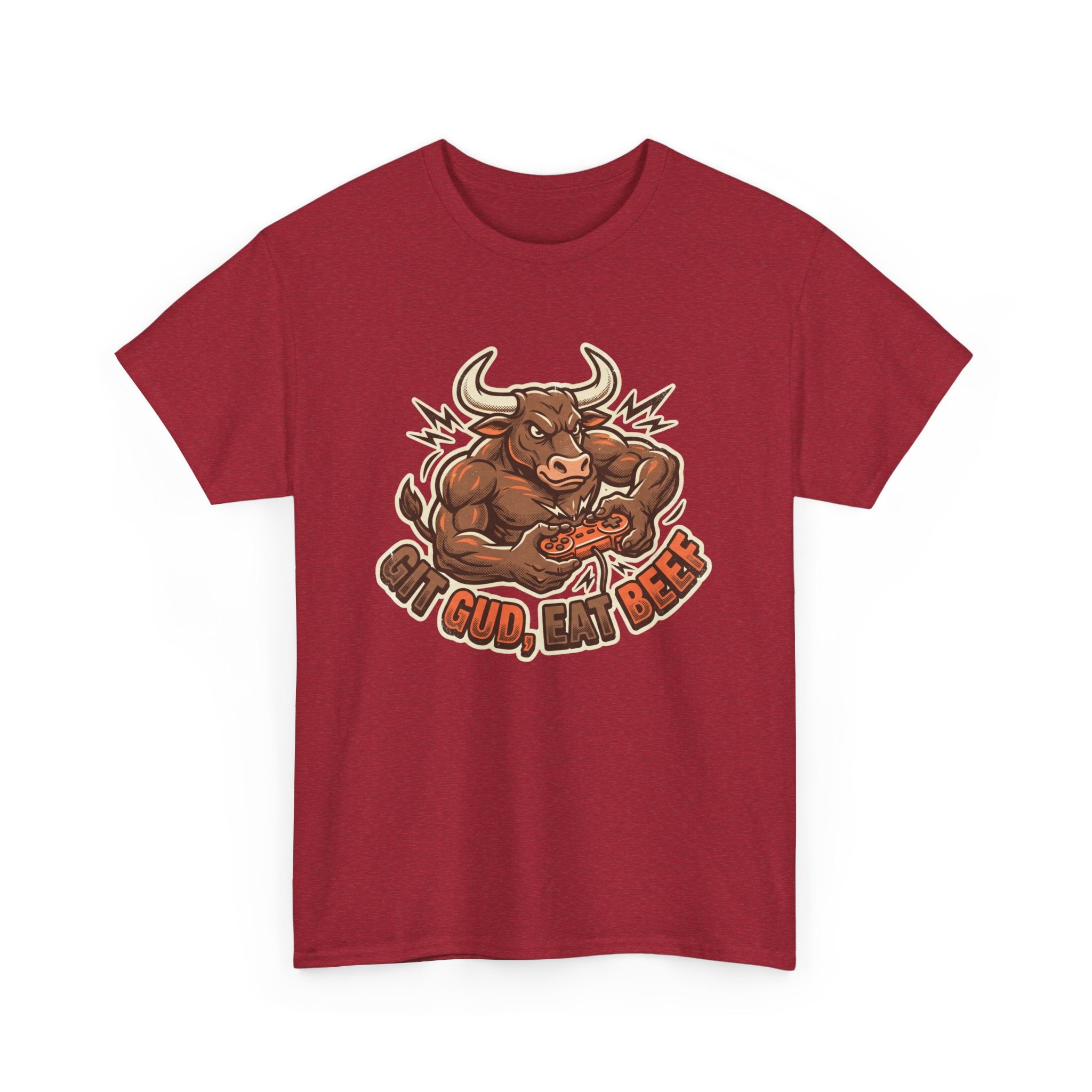 Git Gud Eat Beef Gamer T-Shirt