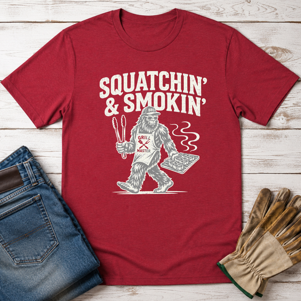 Squatchin & Smokin T-Shirt