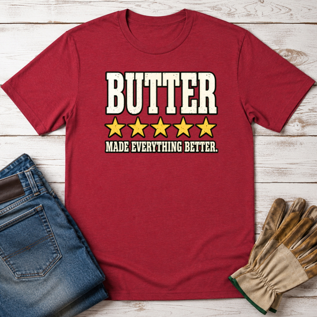 Butter Review T-Shirt