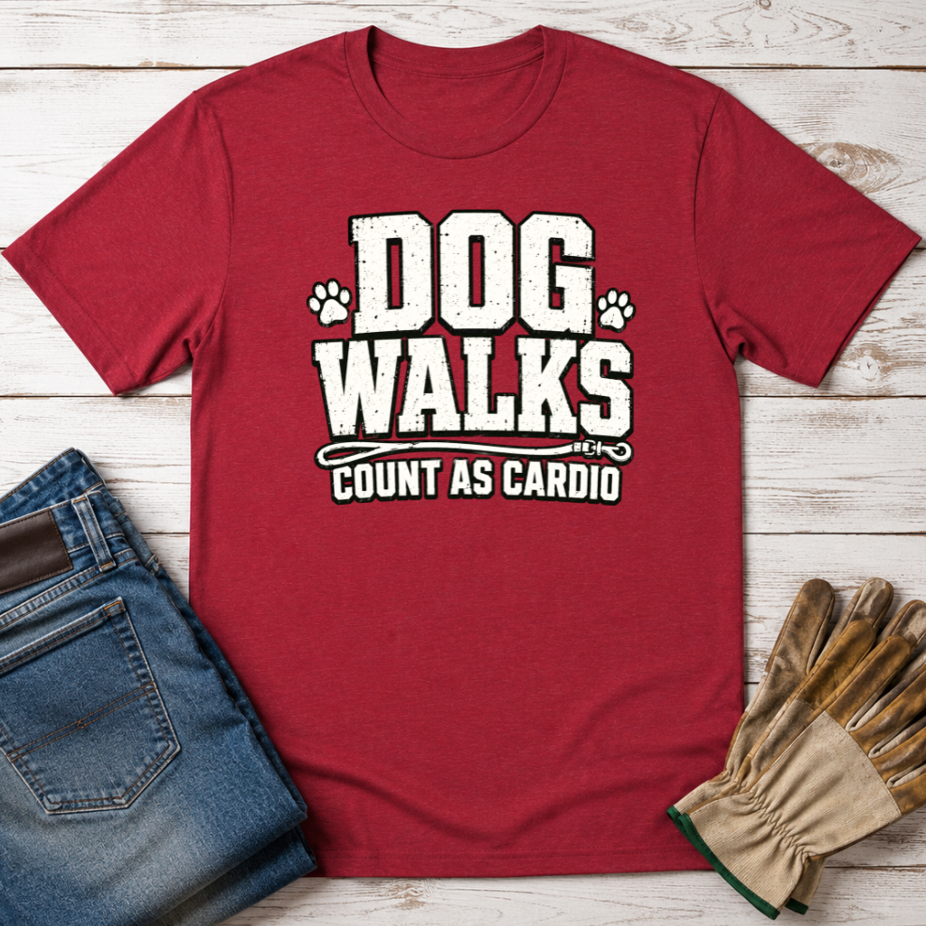 Dog Walks Cardio T-Shirt