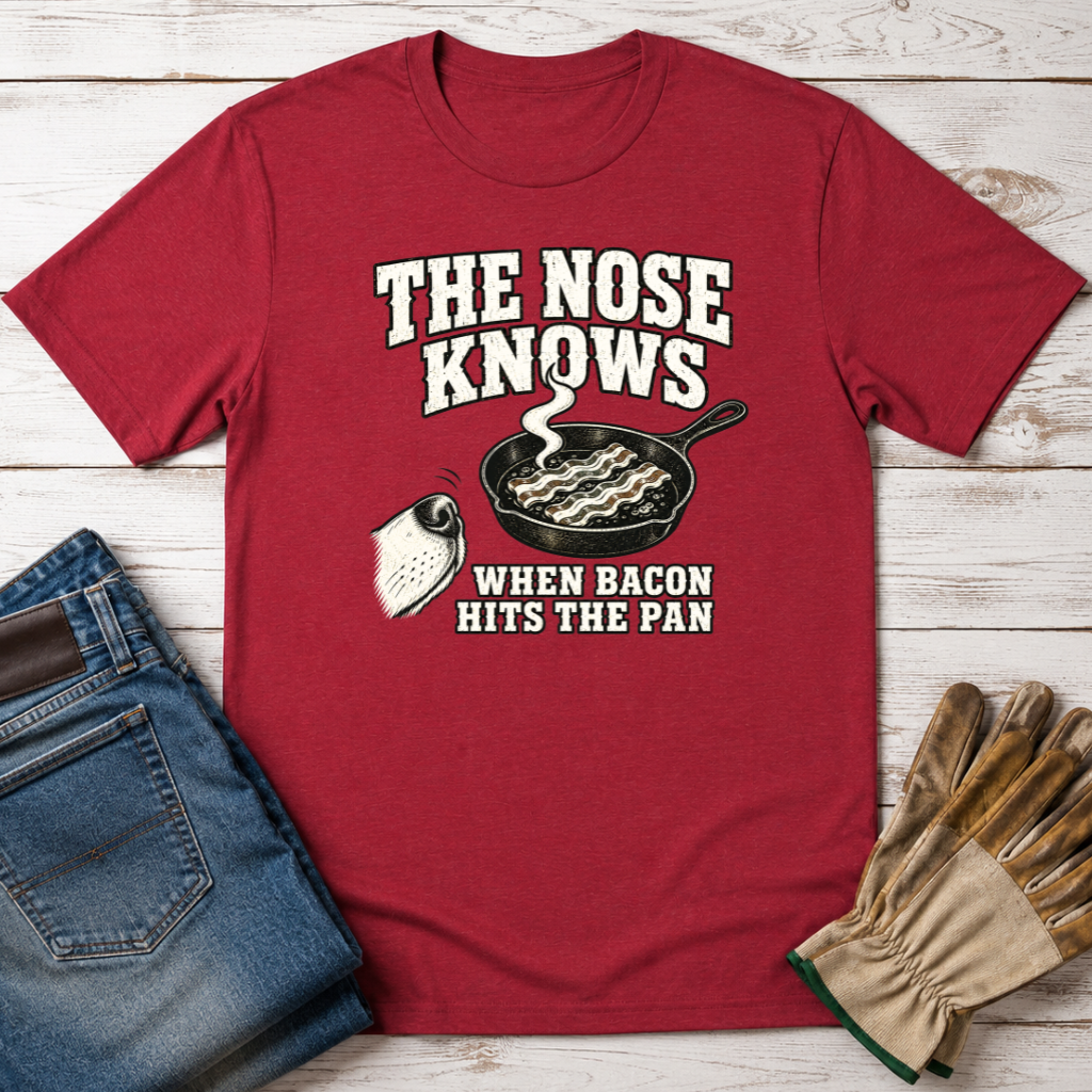 Nose Knows Bacon T-Shirt