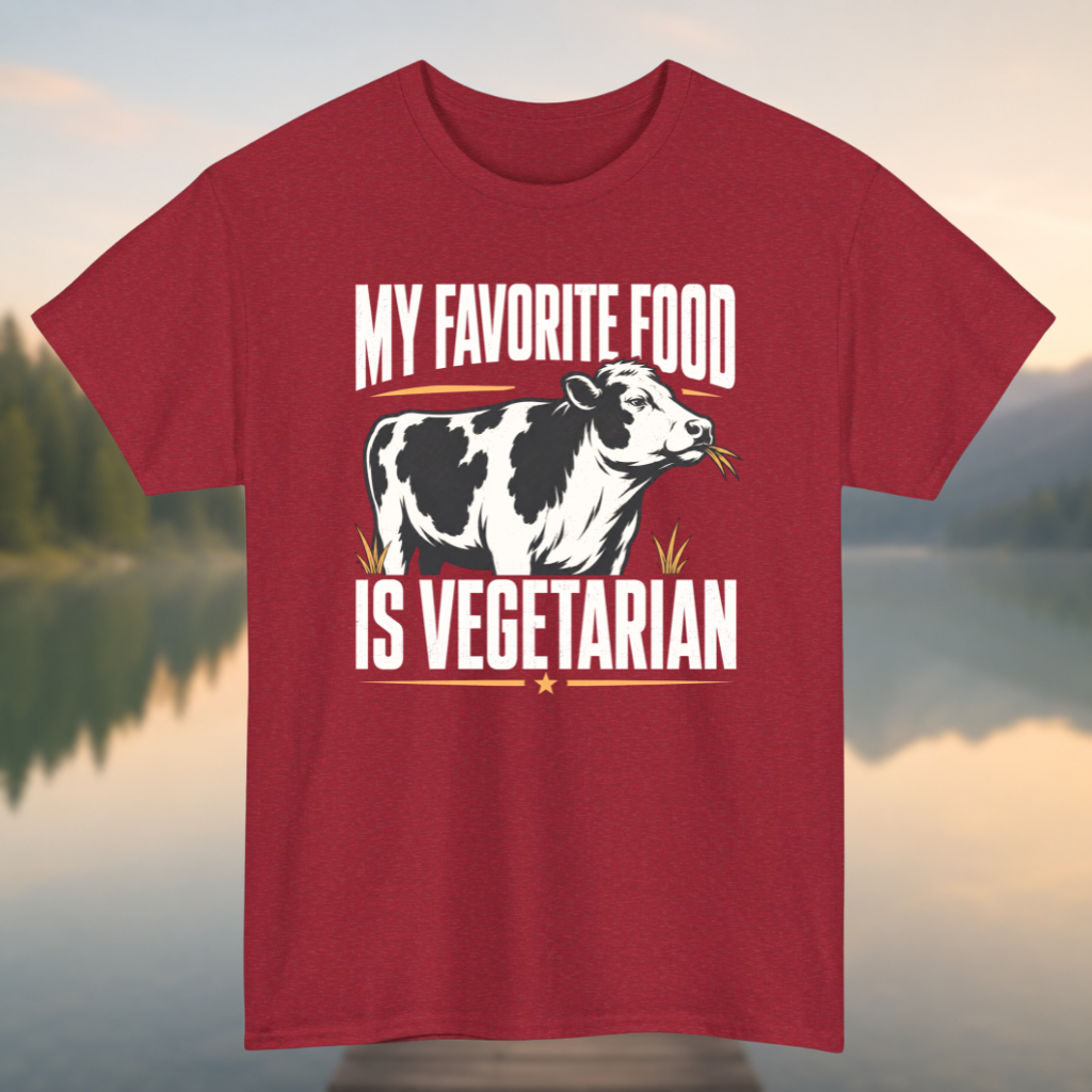 Fav Food Vegetarian T-Shirt