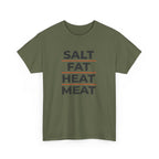 Salt Fat Heat Meat T-Shirt
